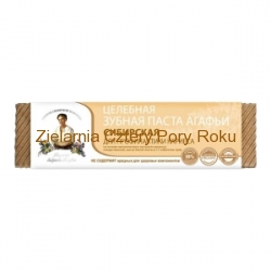 Organiczna pasta do zębów Agafji Przeciwpróchnicza bez fluoru